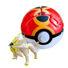(Solgaleo et Repeat Ball) Pokémon Ball POP Lancer Poké Balls Pikachu Cosplay Jouets amusants Pokéball Enfants
