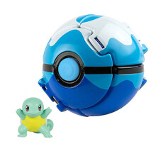 (Carapuce et Plongée Balle) Pokémon Ball POP Lancer Poké Balls Pikachu Cosplay Jouets Amusants Pokéball Enfants