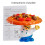 Tabletop Balancing Pizza Game, Fun Stacking Toy for 2-4 Players 5