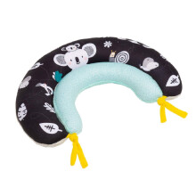 Almohada de desarrollo 2 en 1 para la hora boca abajo de Taf Toys. Almohada de apoyo multiusos, súper suave y