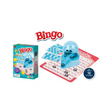 (Stijl C) Bingo Groot Familie Lotto Spel Draaimachine Met 90 Nummers Speelgoedkaarten 48