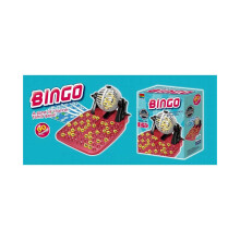 (Stijl E) Bingo Groot Familie Lotto Spel Draaimachine Met 90 Nummers Speelgoedkaarten 48