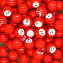 Tapp Collections Arpajaispallojen numerosarja 1-100