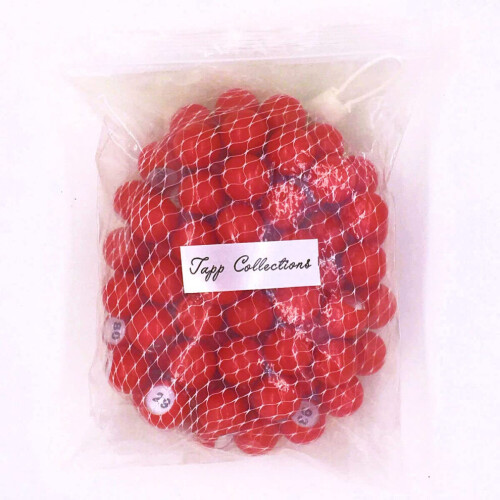 Conjunto de bolas de rifa Tapp Collections com números 101 a 200 2