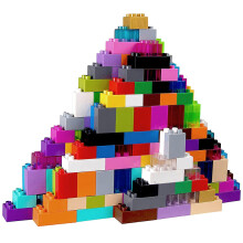 Blocos de construção grandes Strictly Briks para crianças e bebês, conjunto de tijolos grandes para