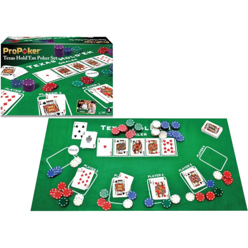 Texas Hold'Em Poker 200 fichas e DVDza\