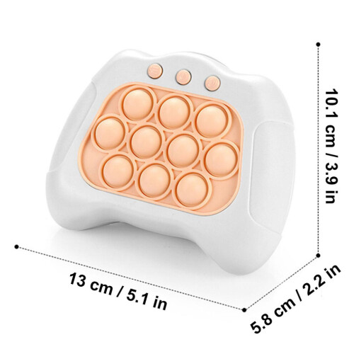 (Jaune) Machine de jeu de puzzle révolutionnaire de décompression, jeu de puzzle Pop Jigsaw Fidget 1
