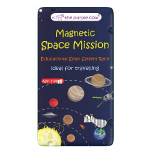 Il gioco magnetico da viaggio "The Purple Cow - Space Mission". Ottimo per viaggiare