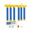 (keltainen) Reflex Challenge Game, Falling Sticks Game, Hand Eye Coordination Training 1
