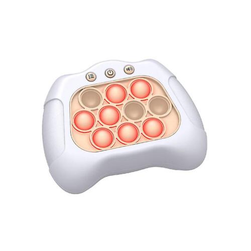 (Blanc) Machine de jeu de puzzle révolutionnaire de décompression, jeu de puzzle Pop Jigsaw Fidget 2