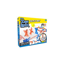 | ZipLinx - Hi-Fly Set: divertimento a catena ad alta quota! | Azione Domino Saltante | Giochi di Domino e Tessere