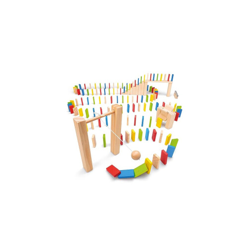 Tobar 435 Houten Domino Race, Gemengd, Medium