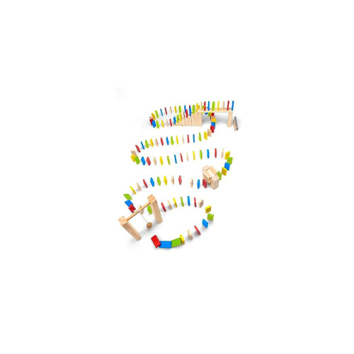 Tobar 435 Houten Domino Race, Gemengd, Medium 1