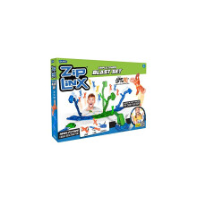 | ZipLinx - Triple Tower Blast Set: divertimento a catena ad alta quota! | Azione Domino Saltellante | Domino