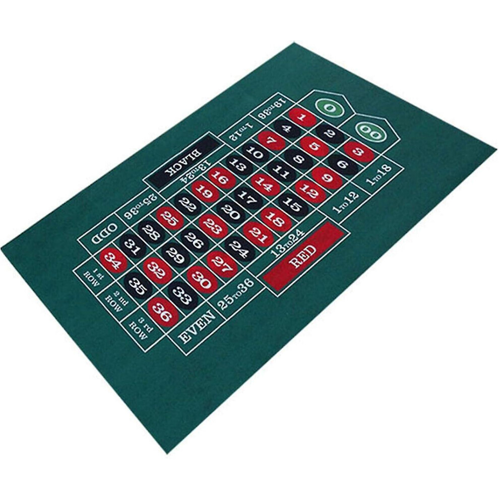 Tapis de poker double face Toys, table de craps