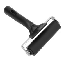 10 cm:n kuminen Brayer-tela Kannettava puristustelatyökalu painovärien tekemiseen mustelohkopaperin