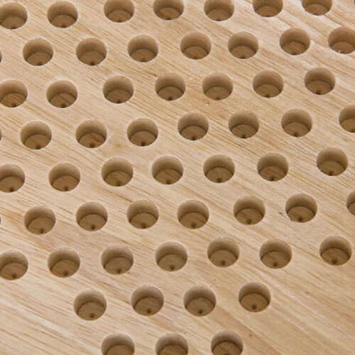Juego familiar tradicional de damas chinas de madera con forma hexagonal 2