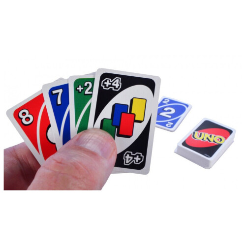 gioco da viaggio Uno carta 110 pezzi 1