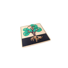 Puzzle Arbre - Puzzle Montessori Jouets Montessori pour les enfants de 3 ans