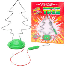Jogo de árvore de Natal em formato de Toyland - Beat The Buzzer - Efeito de luz e som - Jogos de Natal