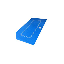 180 cm x 90 blau Poker Casino Filz-Layout – Texas Hold'em