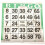 1on Green Bingo-Papierkarten (500 Blatt pro Packung) 1