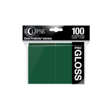 Ultra Pro Eclipse Gloss - Protetor de Deck, Verde Floresta - 100 Peças