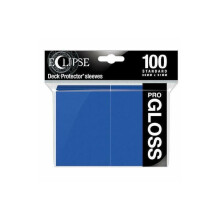 Ultra Pro Eclipse Gloss - Protetor de Deck, Azul Pacífico - 100 Peças