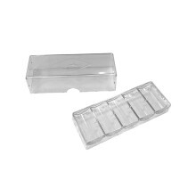 100/350/500 professioneller Acryl-Pokerchip-Ständer Spielkarten-Chip-Tablett