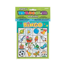 Ainutlaatuinen Party Bingo -peli, 8 pelaajaa, monivärinen