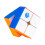 249 V2 Speed Cube, 2x2 Magic Cube Profession 2 x 2 Stickerless Cube, schnelles, sanft drehendes Wabendesign 2