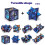 2 stuks Galaxy Star Sky Cube Magic Cube Set Kinderen Infinity Magic Cube Fidget Speelgoed 5