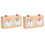 2X Schachtimer, Professionelle Digitale Internationale Schachuhr, Hölzerner Count-Up-Down-Schachtimer, Tragbares 1
