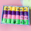 24pcs 4 Funny Smile Pattern Rainbow Ring Finger Pull Toys Elastic Ring Spring Stacking Ring Birthday Party Small 1