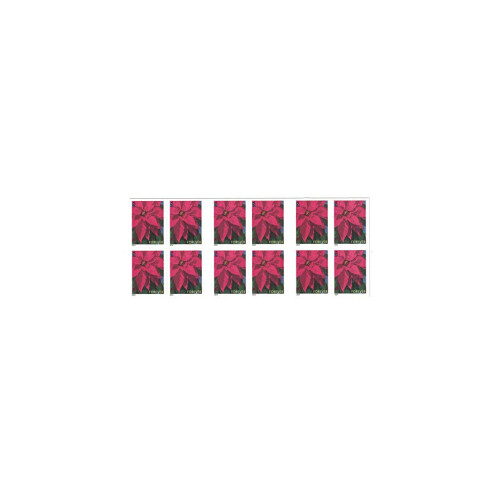 USPS Poinsettia Forever -postimerkit – vihko 20 1