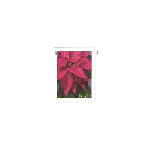 USPS Poinsettia Forever -postimerkit – vihko 20 2