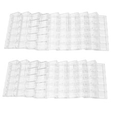 20 Stück professionelle Pokerchips aus Acryl, 200 Chip-Tabletts (ohne Abdeckung)