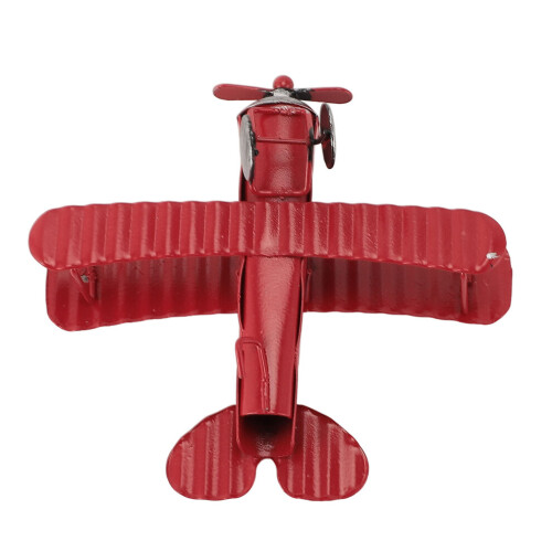 Modèle D'avion Vintage En Fer - Miniature Métallique Réaliste - Décoration Pour Voiture, Gâteau, Bureau Ou Photo - Idée Cadeau Pour Passionnés D'aviation