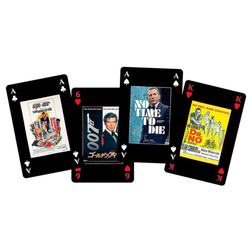 Cartas de baralho James Bond da Waddingtons 1