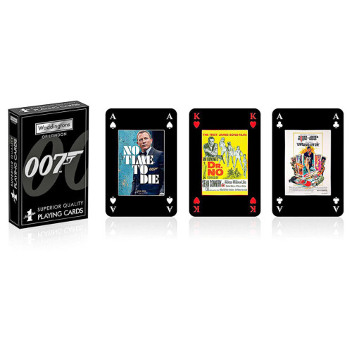 Cartas de baralho James Bond da Waddingtons 2