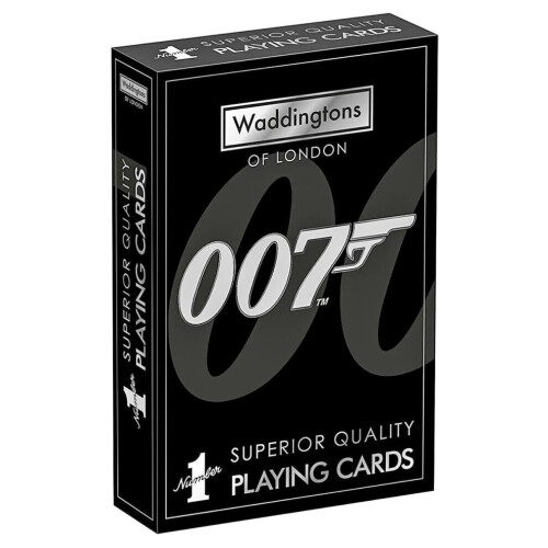 Cartas de baralho James Bond da Waddingtons