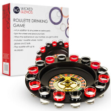 Conjunto de jogo de bebida para festa de cassino WICKED GIZMOS Roleta