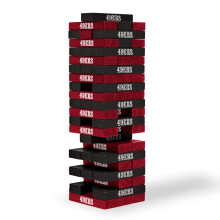 Wild Sports NFL San Francisco 49ers Tafelblad Stackers Spel 3 x 1 x .5