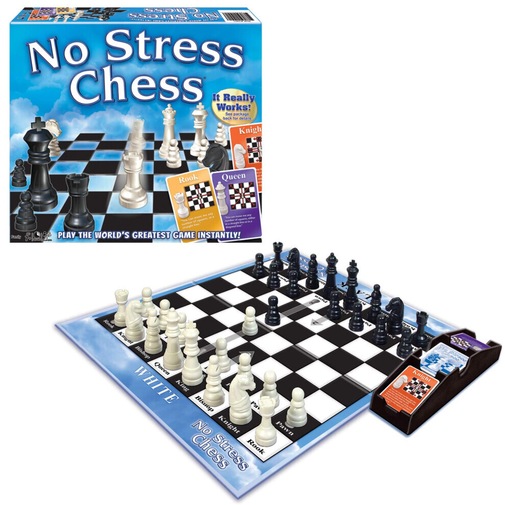 Winning Moves Giochi Winning Moves Scacchi Senza Stress, Naturali (1091) Per 2 Giocatori