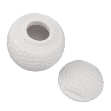 3 kpl Ball Shot Lasi Valkoinen Muovinen Hauska Pallon muotoinen Muki ulkokäyttöön kotibaarijuhliin