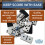 WE Games Domino doppio 6 bicolore bianco e nero con spinner - Ide 2