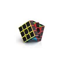 3X3 Speed Cube 3X3X3 Snelle Cube Superduurzame Carbon Fiber Sticker met Levendige Kleuren 3x3x3