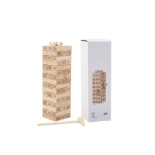 48 stuks Tumbling Tower spel digitale blokken stapel speelgoed houten blokken bouw speelgoed