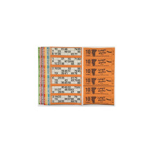 750 CARTELES DE BINGO DE 10 PÁGINAS PARA JUEGOS 6 PARA VER LIBROS DE BINGO