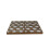Backgammon-Set aus Holz mit Wabendesign, 19 Zoll 3